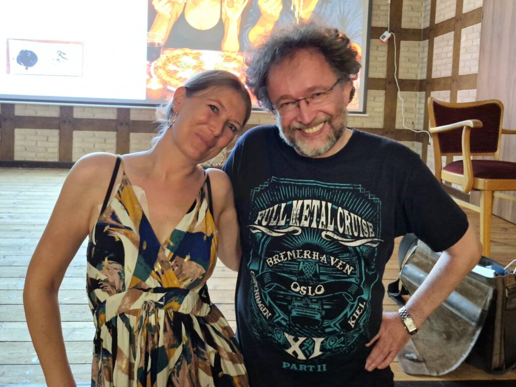 Robert Corvus - Literatur im Lindenwirt - August 2026 - Elchi und Bernhard Hennen