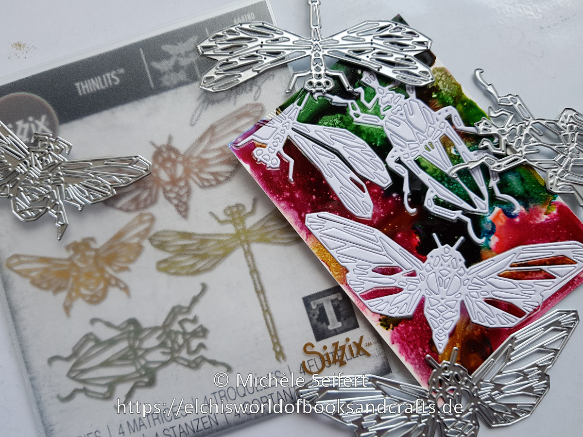 Alcohol Inks - Sizzix - Tim Holtz - Geo Insects