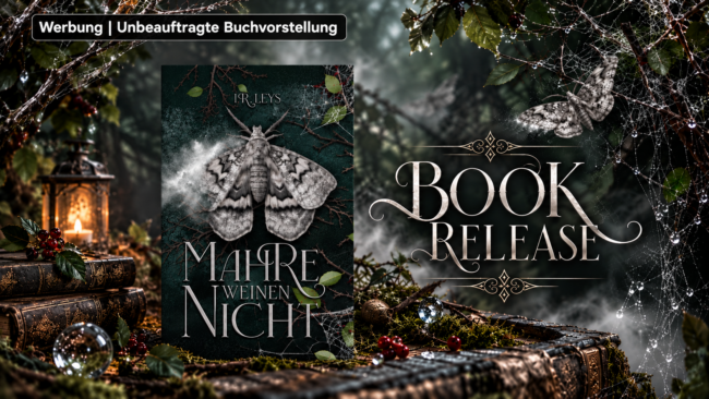 Banner – Book Release – Mahre weinen nicht – I R Leys – Werbehinweis