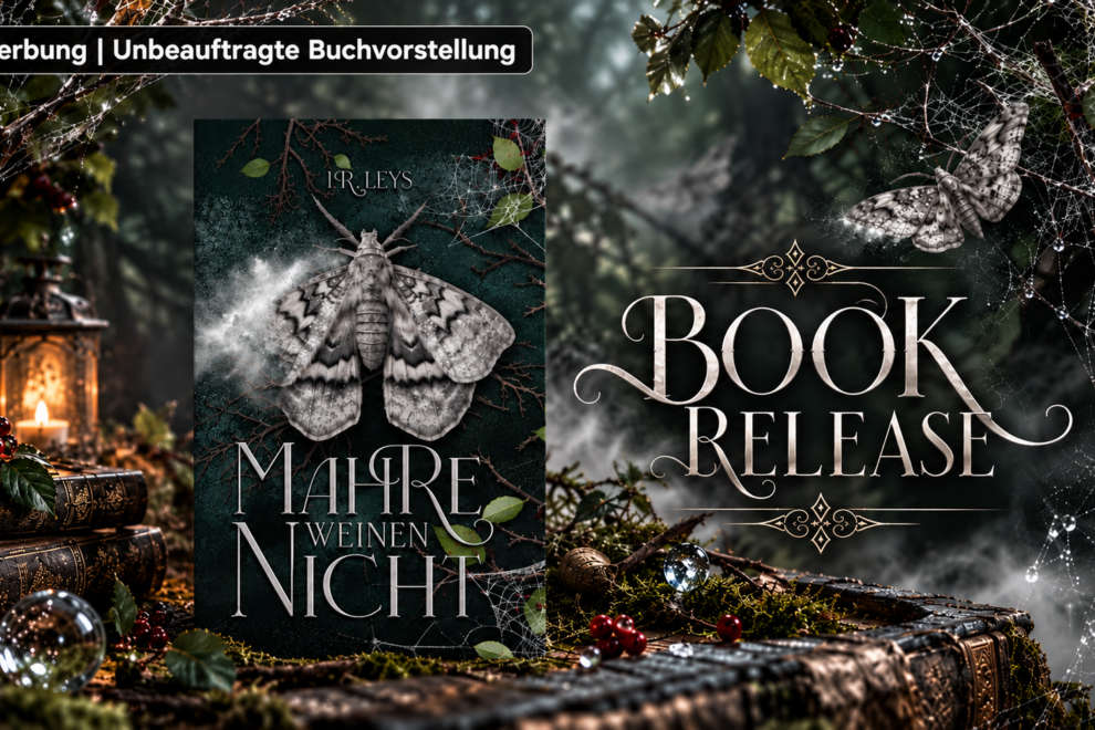 Banner – Book Release – Mahre weinen nicht – I R Leys – Werbehinweis