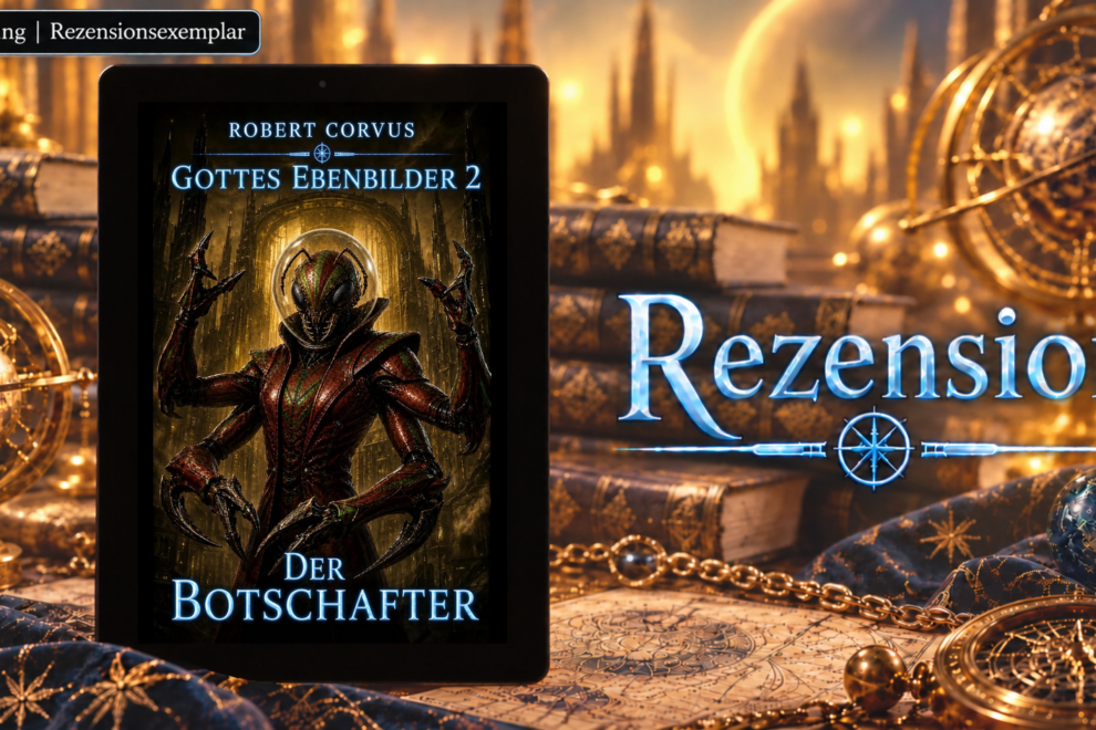Banner – Gottes Ebenbilder #2 – Der Botschafter – Robert Corvus – Rezension