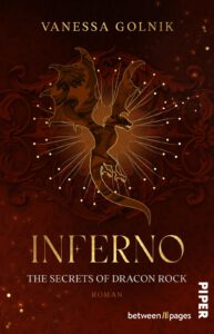 Buchcover - Inferno - The Secrets of Dracon Rock - #3 - Vanessa Golnik
