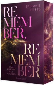 Buchcover - Remember Remember - Denn keine Tat ist je vergessen - Stefanie Hasse