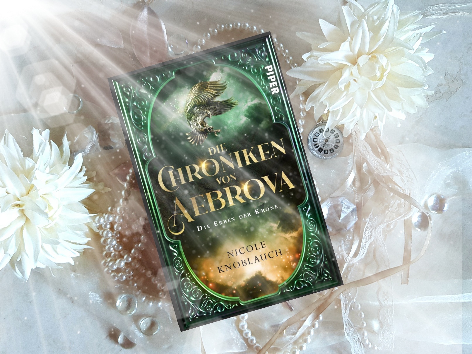 Buchfoto – Die Chroniken von Aebrova – #1 – Die Erben der Krone – Nicole Knoblauch – verkleinert