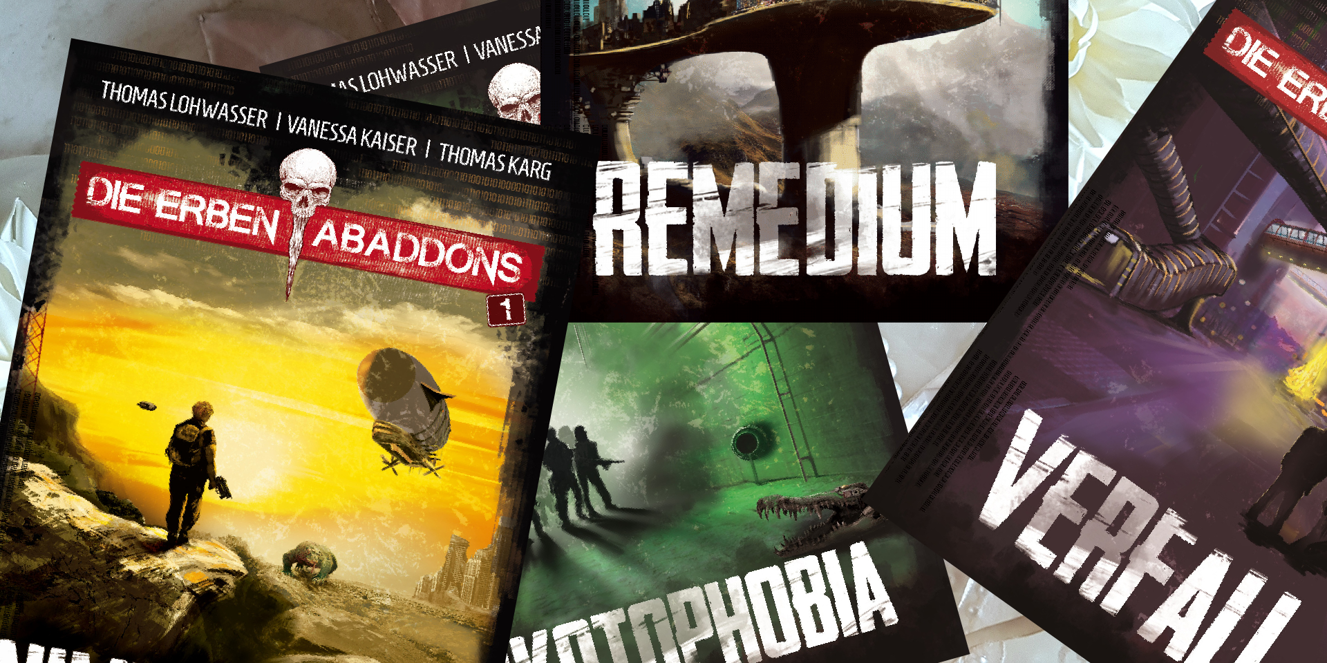 Buchfoto – Die Erben Abaddons