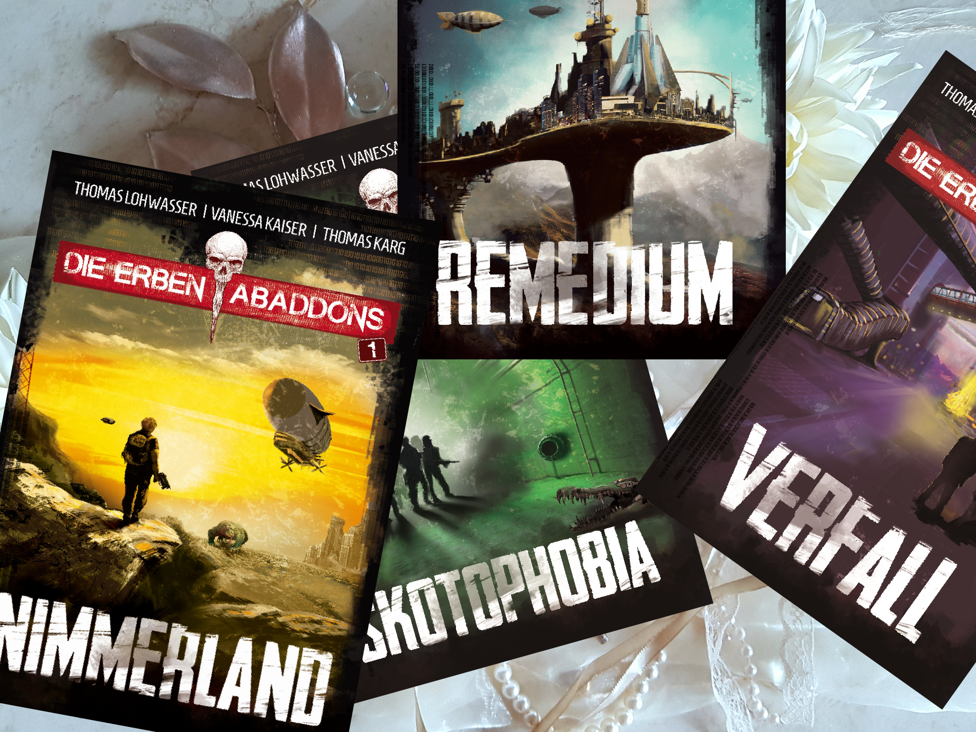 Buchfoto – Die Erben Abaddons