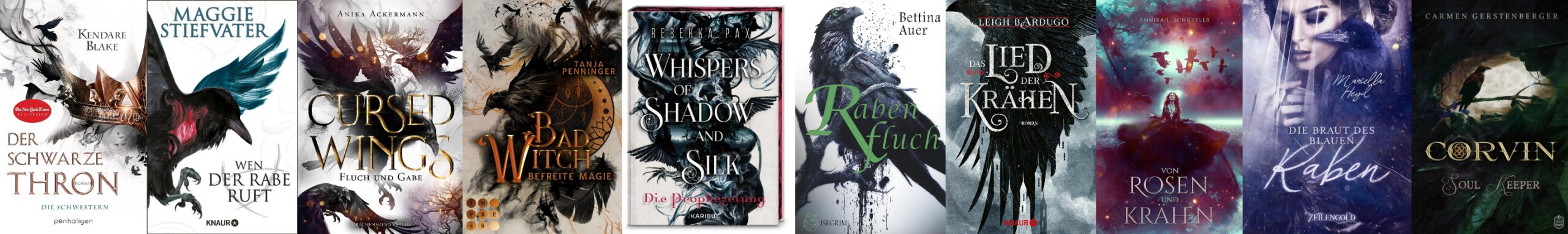 Buchfoto - Top Ten Thursday - #730 - Raben - Krähen - verkleinert