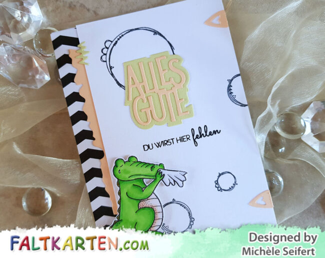 CAS – Zum Abschied – Wasserzeichen 1 – 1000 Create A Smile - Wenn du nicht da bist - Tonic Studio - Alles Gute - Abschiedskarte