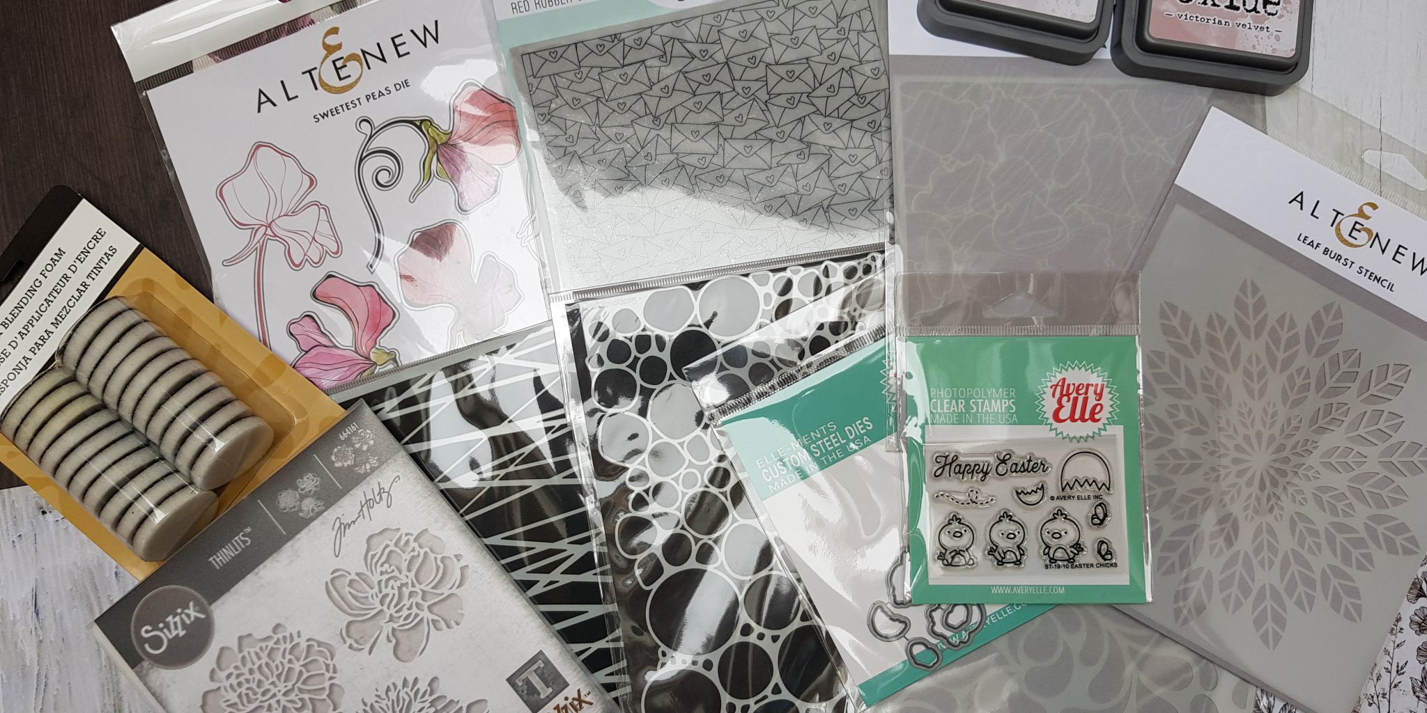 Card Making Haul | Neuzugänge | Distress Oxide | Stencils | Altenew | Avery Elle | Neat and Tangled | Craft Emotions | Sizzix