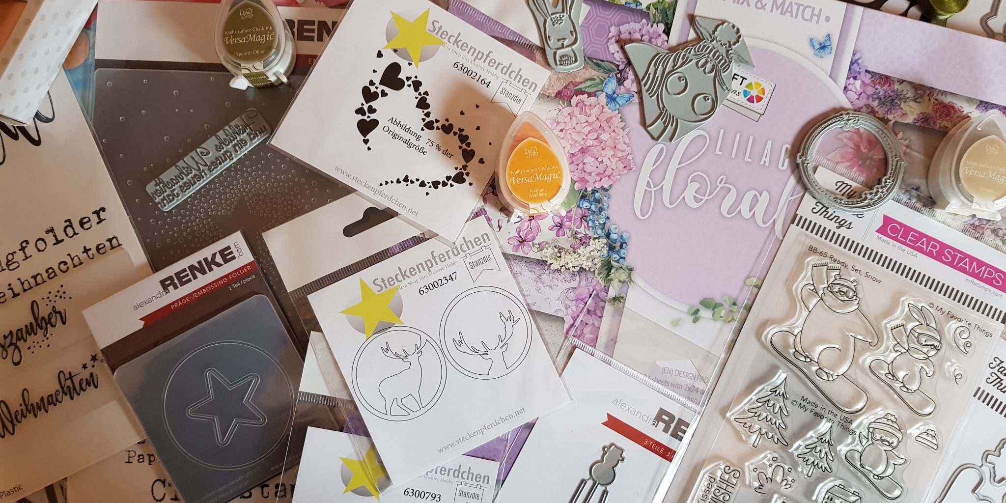 Card Making Haul – Neuzugänge – November 2018
