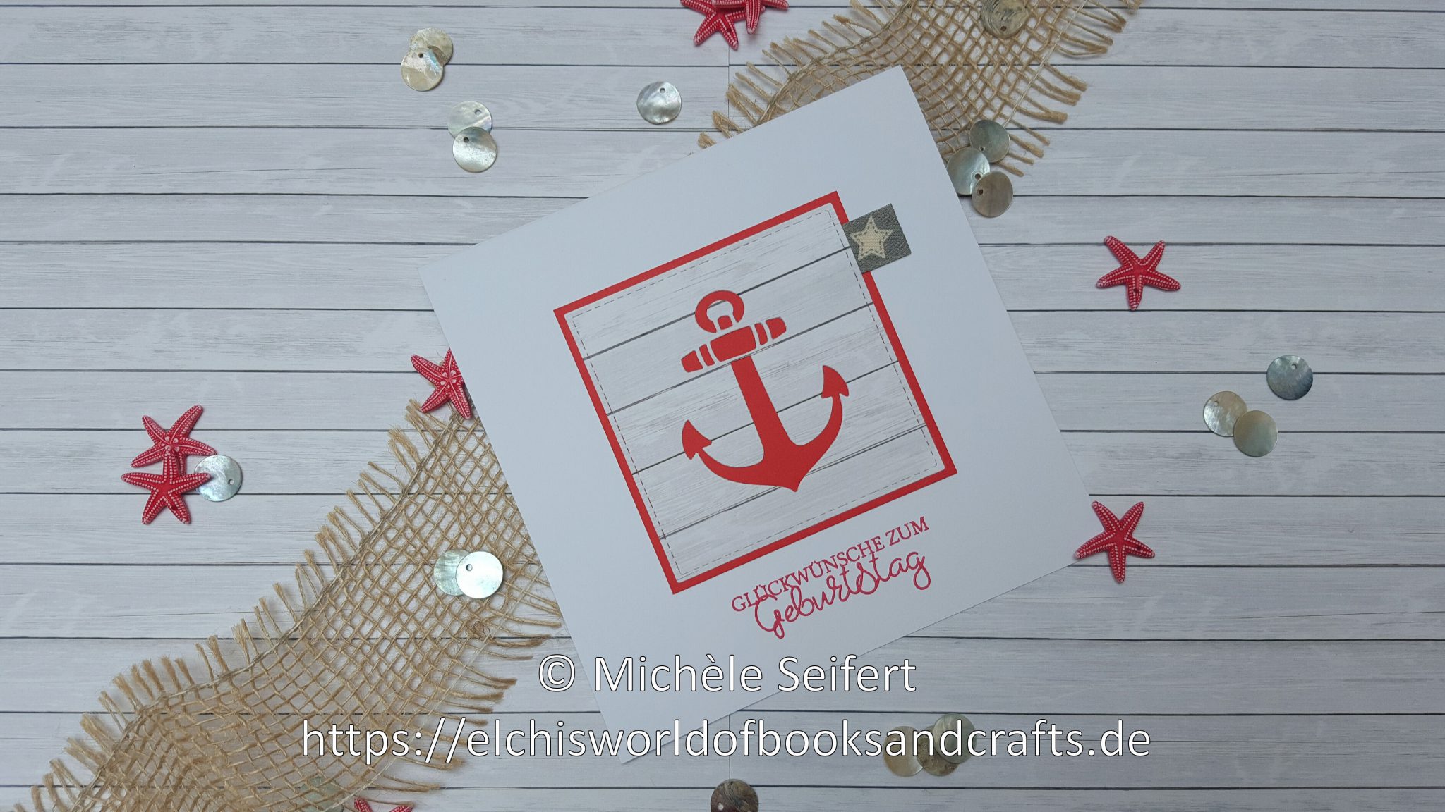 Creative Depot-Anker-rot-grau-Wasserzeichen