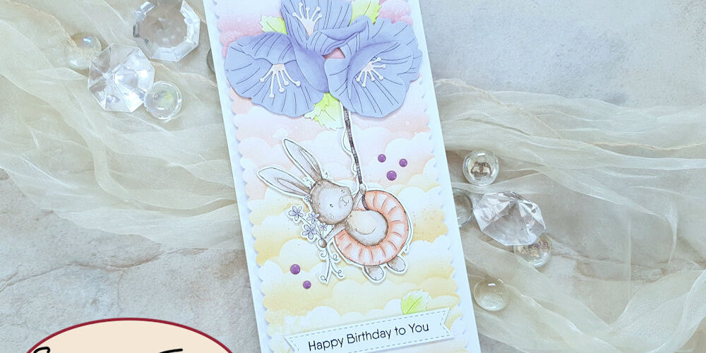 DT Stamping Fairies – MFT Beautiful Bunny Poppies – #1 – 1000