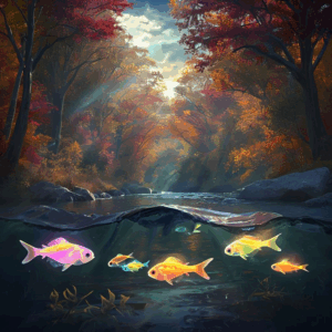 Die Stimme im Licht - Kornelia Schmid - Leuchtende Fische