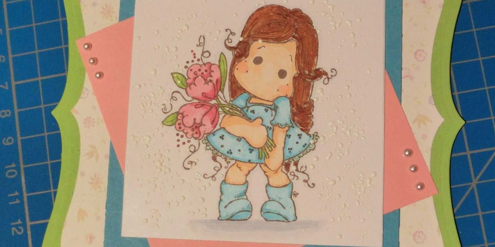 Geburtstagskarte_Tilda-with-fantasy-Flower_Petra_mit-Wasserzeichen