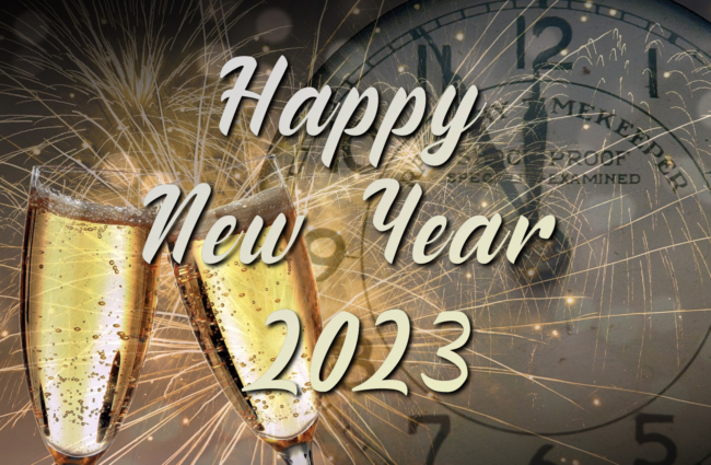 Happy New Year Banner 2023