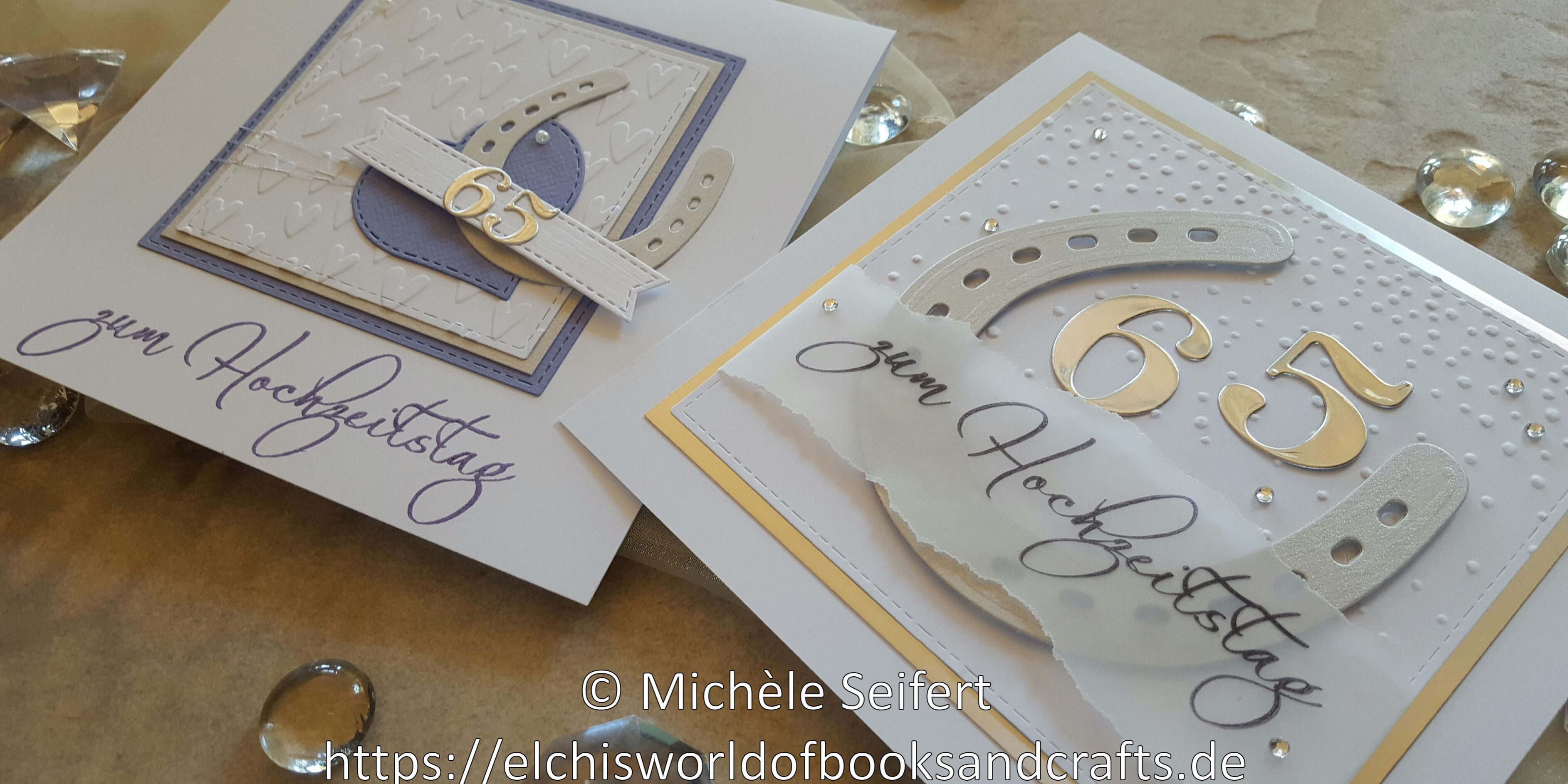 Eiserne Hochzeit 65 Jahre verheiratet Elchi’s World of Books & Crafts