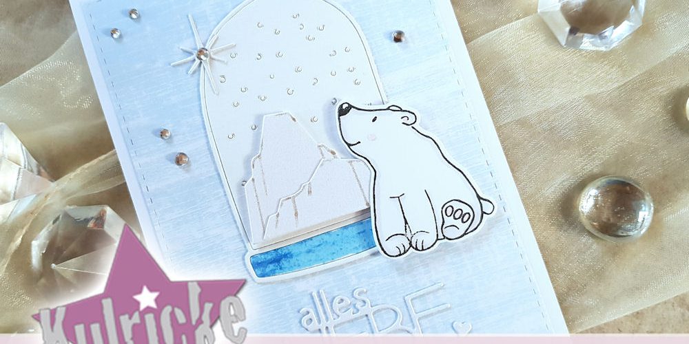 Kulricke – Eisbär Luke – Wasserzeichen 4 – 1000 Kulricke - Esibär Luke - Charlie und Paulchen - Glasglocke - Alles Liebe - Die-Namics - Ice Bergs
