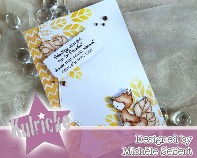 Kulricke – Fuchs – Wasserzeichen 1 – 1000 Kulricke - Fuchs - Altenew - Leaf Burst - Geburtstag