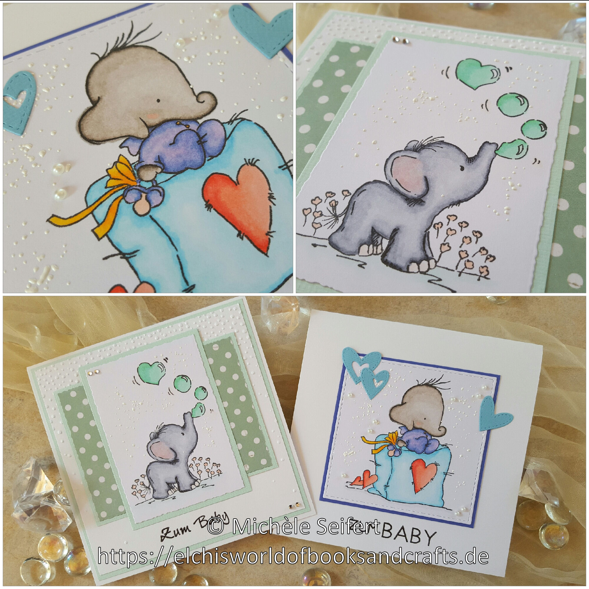 LOTV - Babyelefanten - Jungs - Collage - Wasserzeichen