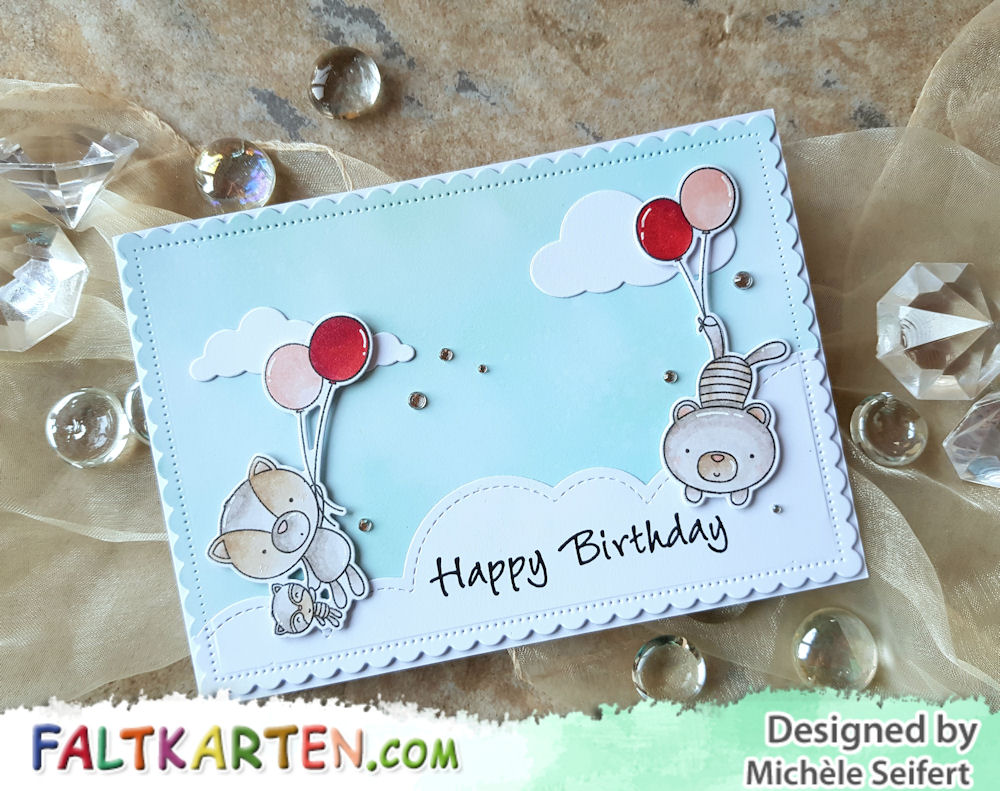 My Favorite Things - MFT - Balloon Besties - Geburtstagskarte - Birthday Card
