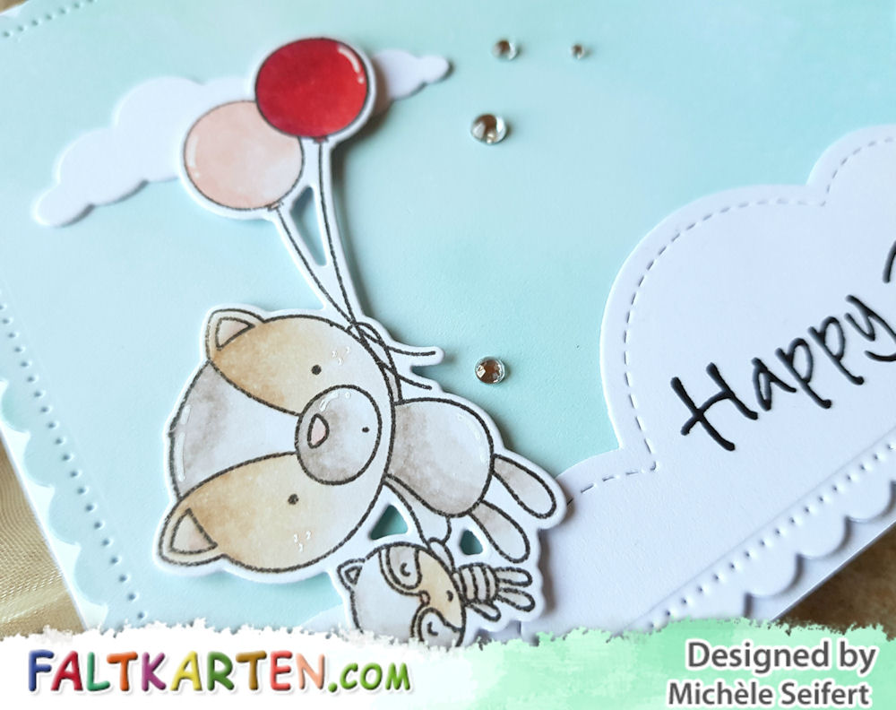 My Favorite Things - MFT - Balloon Besties - Geburtstagskarte - Birthday Card