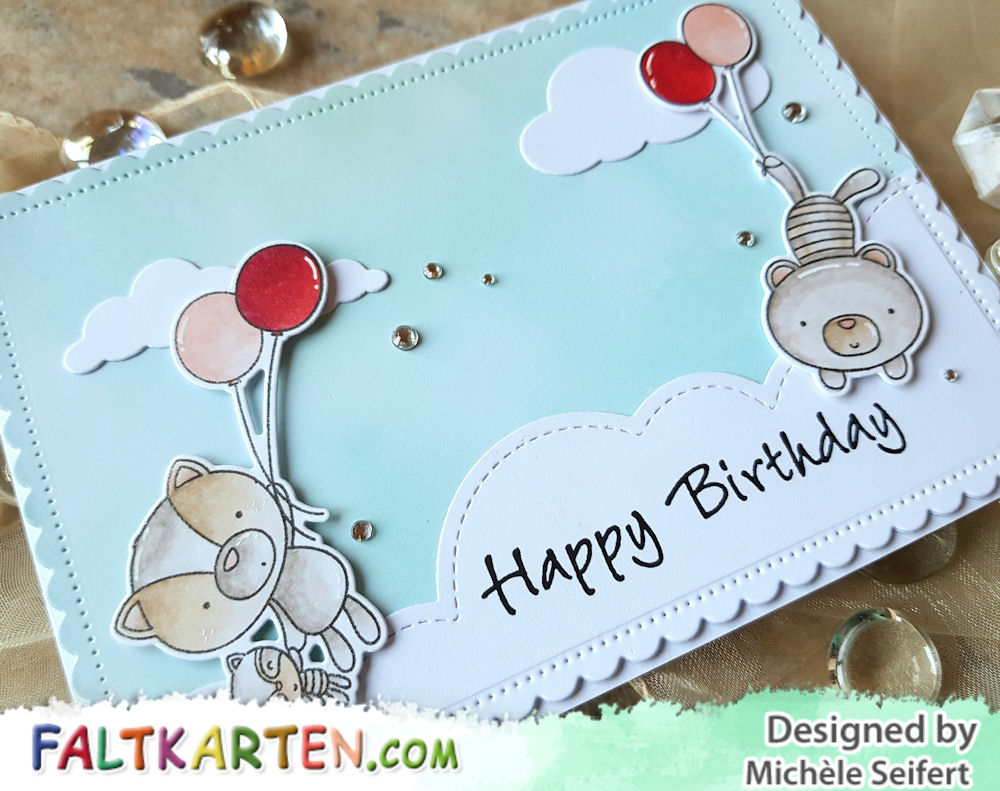 My Favorite Things - MFT - Balloon Besties - Geburtstagskarte - Birthday Card