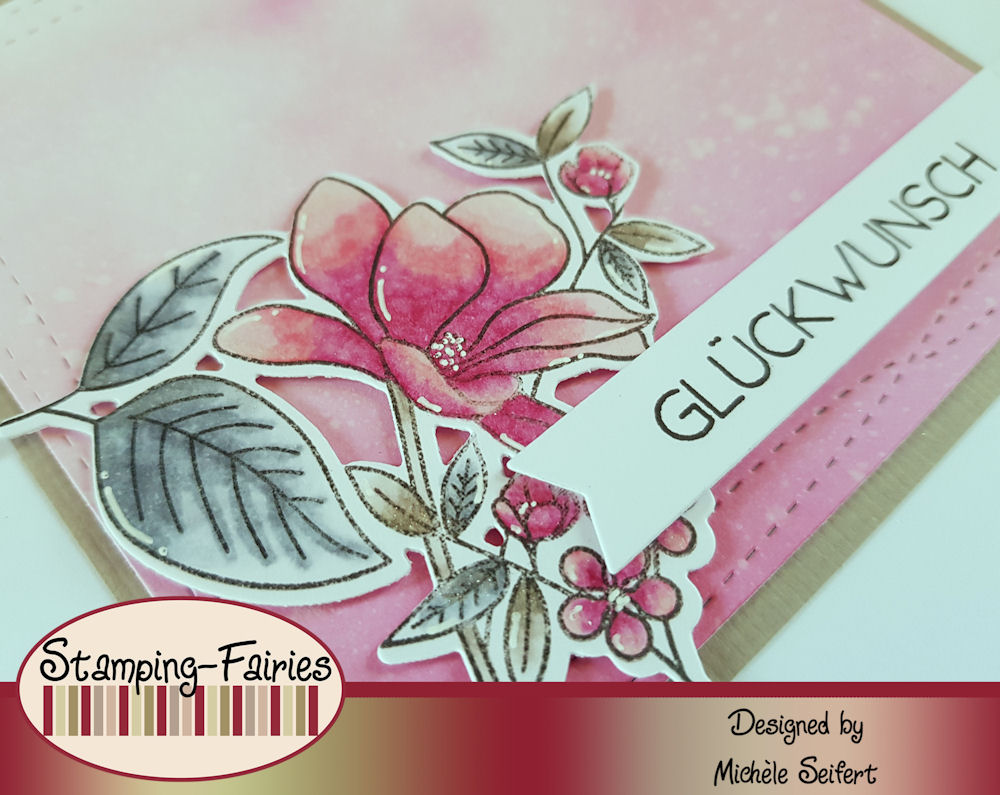 MFT - My Favorite Things - Floral Focus - Geburtstagskarte - Birthday Card - Grusskarte