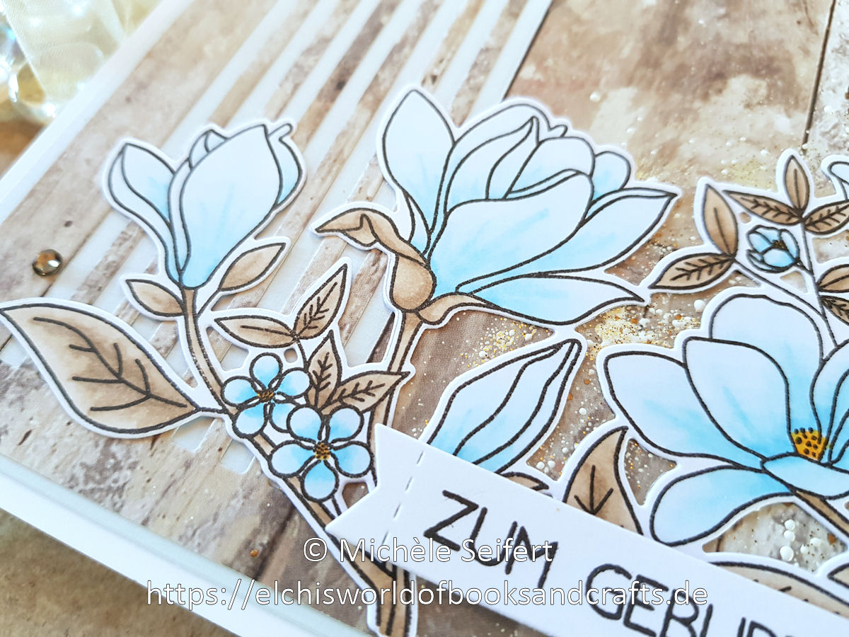 MFT - Floral Focus - Skinny Stripes - Creative Depot - Geburtstag - Kaisercraft - wood - Karte