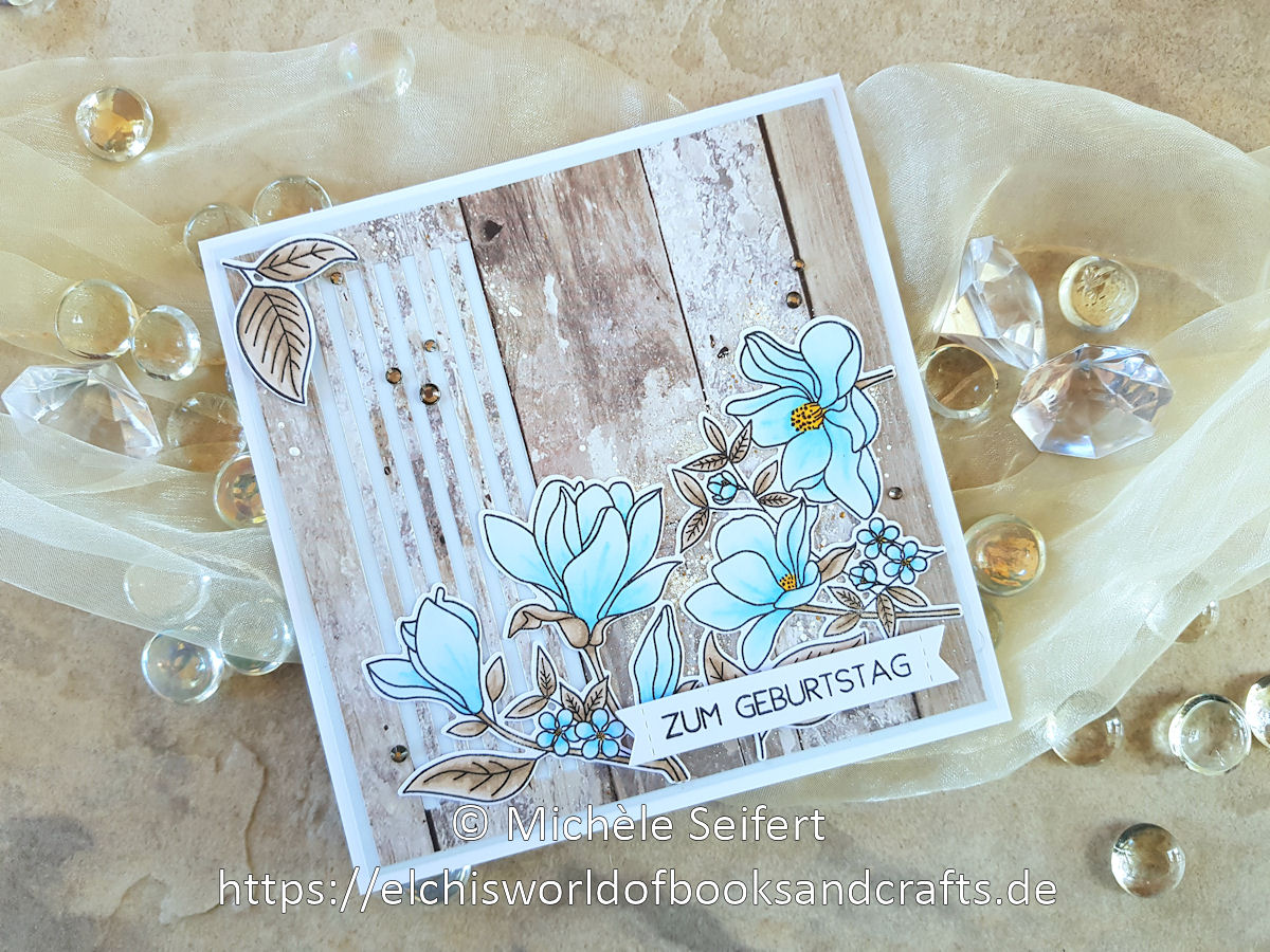 MFT - Floral Focus - Skinny Stripes - Creative Depot - Geburtstag - Kaisercraft - wood - Karte