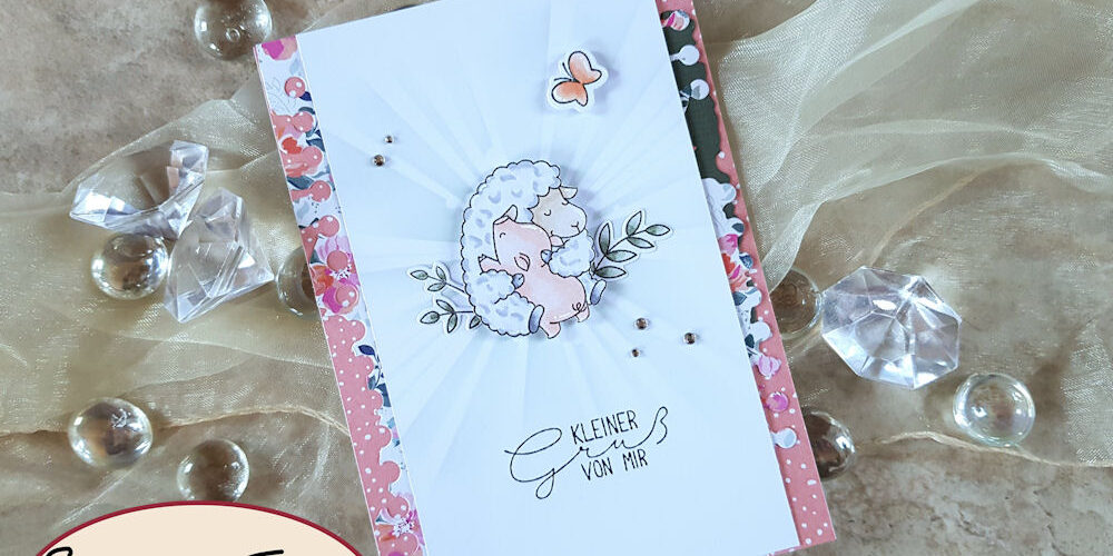 MFT – Hug It Out – Schaf – Elchi 1 – 1000 My Favorite Things - MFT - Hug It Out - Beemybear - Kleiner Gruß - Grußkarte