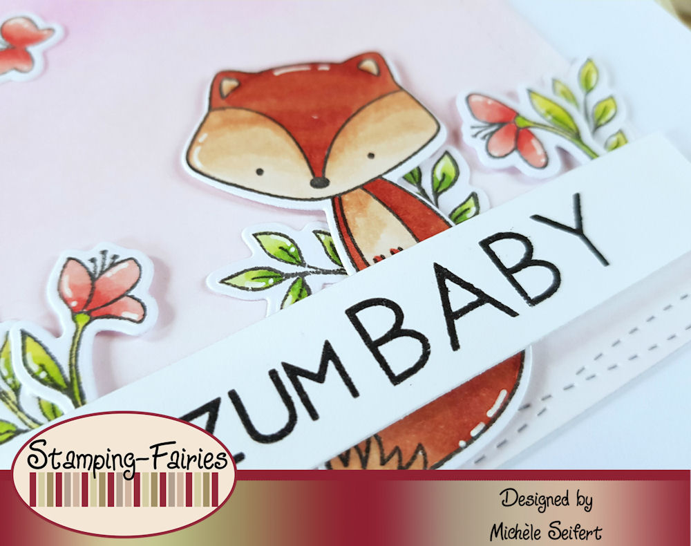 My Favorite Things - MFT - Let's Curl Up - Tweet Friends - Adorable Elephants - Babykarte - Baby Card
