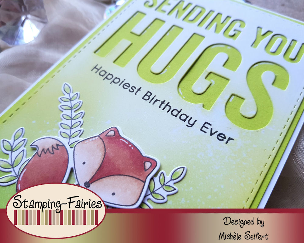 MFT - My Favorite Things - Let's Curl Up - Die-Namics - Sending You Hugs - Geburtstagskarte - Birthday Card