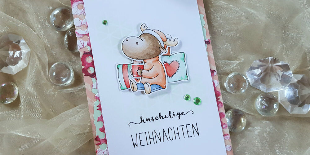 MFT – Merry Christmoose – Elchi 1 – 1000 My Favorite Things - MFT - Merry Christmoose - Alexandra Renke – Viele Weihnachtsgrüße - Creative Depot – Allerlei Weihnachtsgrüße - Weihnachtskarte - Christmas Card