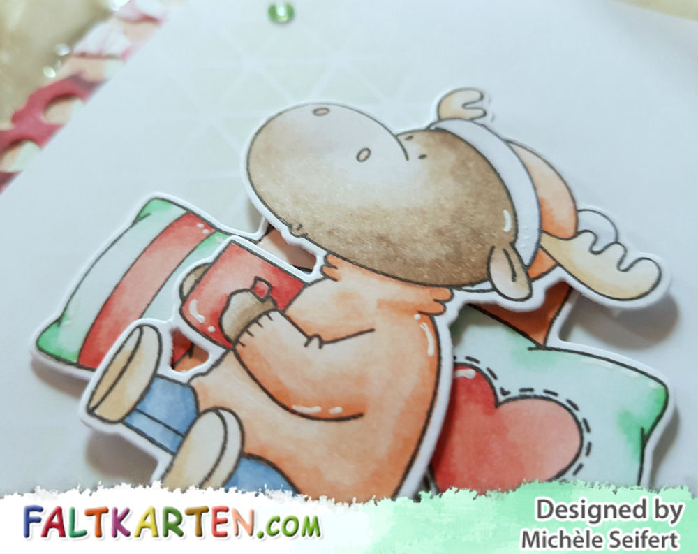My Favorite Things - MFT - Merry Christmoose - Alexandra Renke – Viele Weihnachtsgrüße - Creative Depot – Allerlei Weihnachtsgrüße - Weihnachtskarte - Christmas Card
