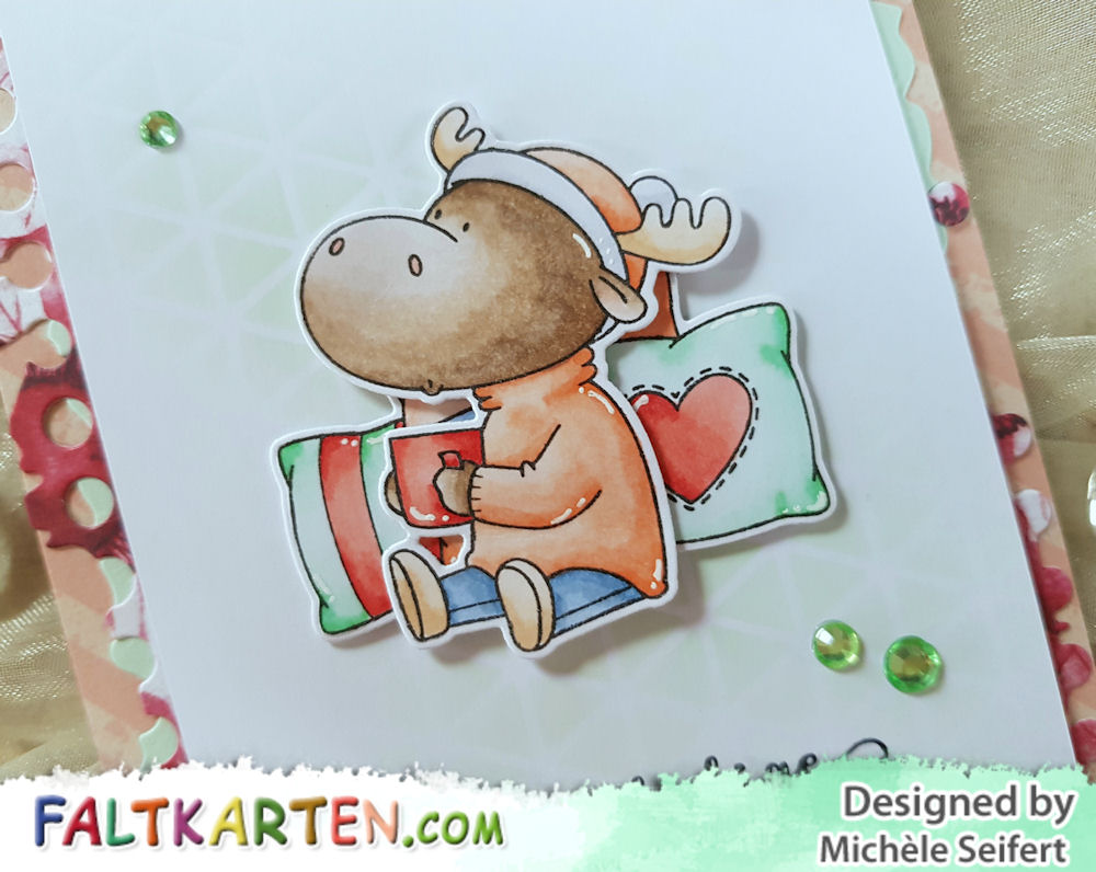 My Favorite Things - MFT - Merry Christmoose - Alexandra Renke – Viele Weihnachtsgrüße - Creative Depot – Allerlei Weihnachtsgrüße - Weihnachtskarte - Christmas Card