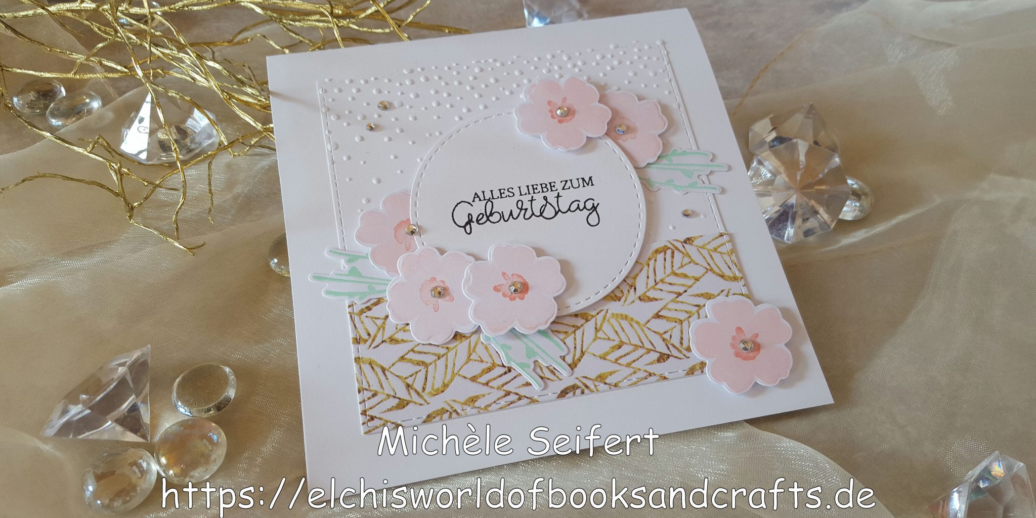 MFT – Pressed Flowers – Geburtstagskarte Mama – mit Wasserzeichen