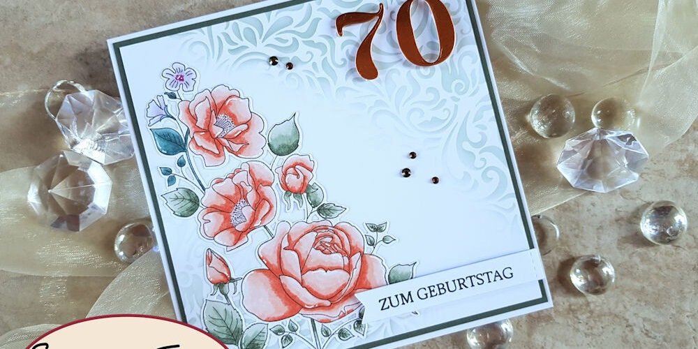 MFT – Rose Garden – Elchi 1 – 1000 My Favorite Things - MFT - Rose Garden - Geburtstagskarte - Birthday Card