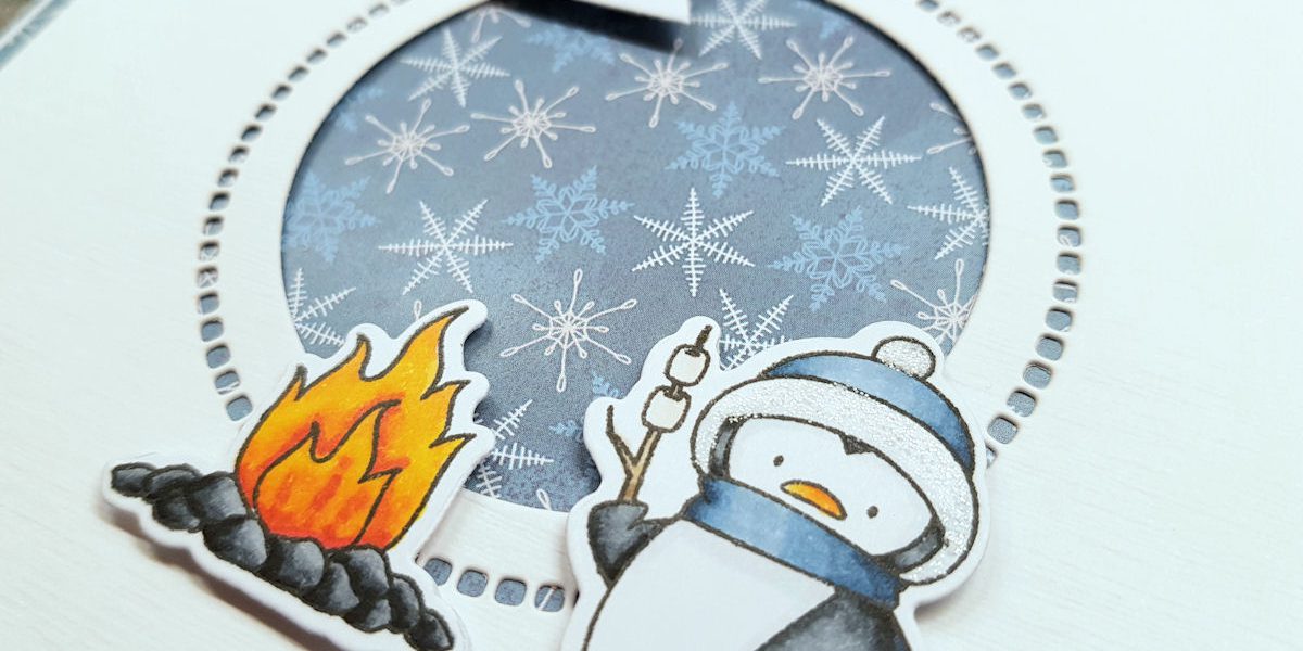 MFT – Toasty Greetings blue – Wasserzeichen 2 – 1200 Pixel My Favorite Things - MFT - Toasty Greetings - Copics - Spellbinders - Hemstitch Circles - Faltkarten.com - Design-Papier - Arctic Winter - Weihnachten - Karte