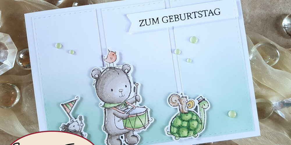 My Favorite Things - MFT - You're My Jam - Creative Depot - Glückwünsche - Geburtstagskarte