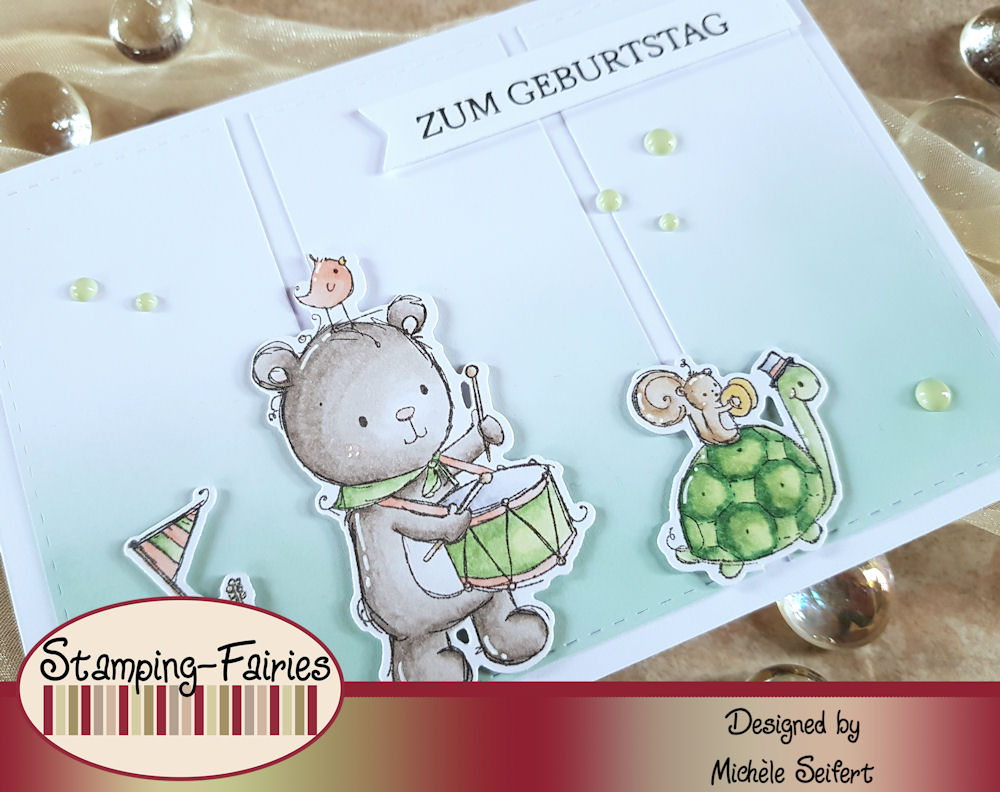 My Favorite Things - MFT - You're My Jam - Creative Depot - Glückwünsche - Geburtstagskarte