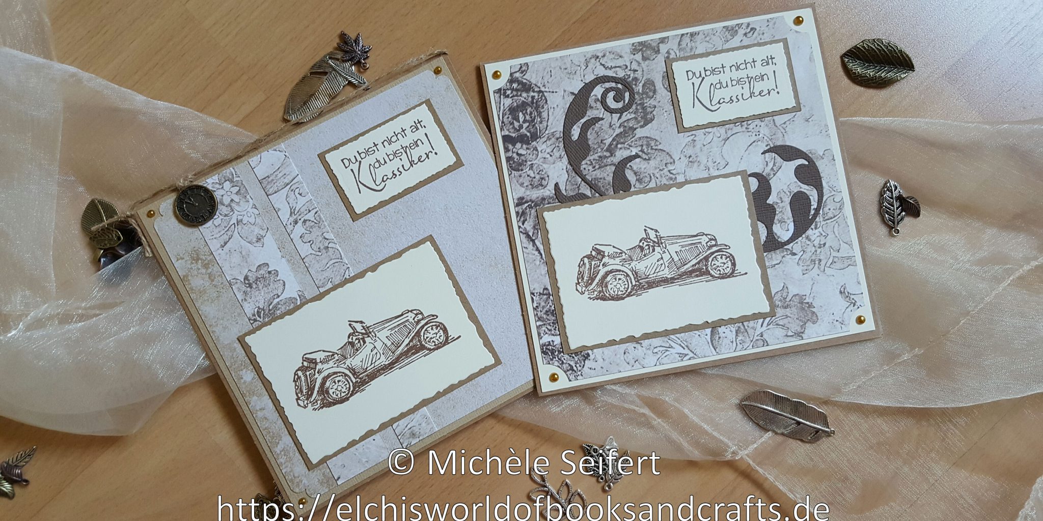 Männerkarte-Oldtimer-braun-Wasserzeichen