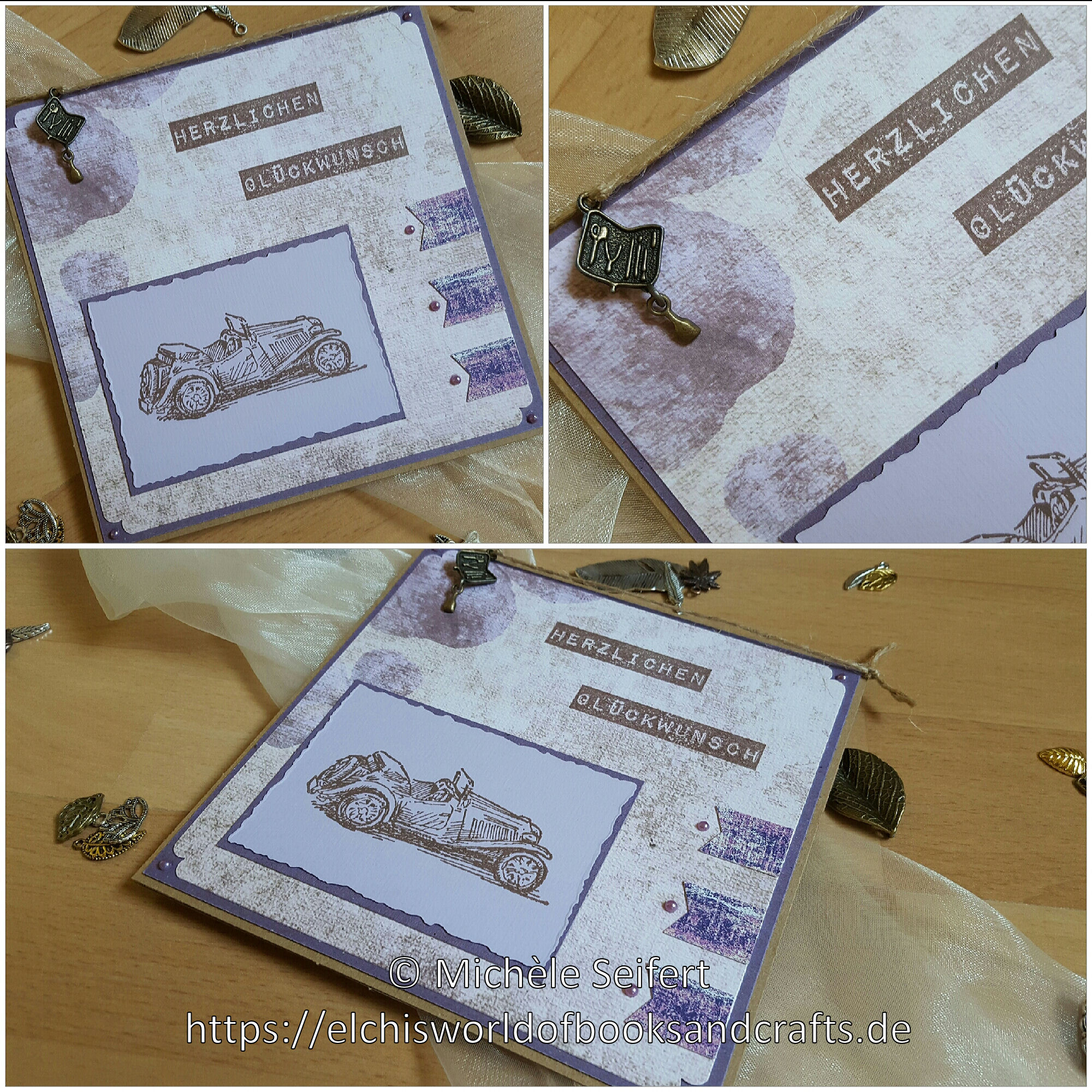 Männerkarte-Oldtimer-lila-braun-Collage-Wasserzeichen