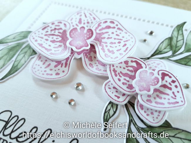 SU – Orchidee – Wenzels Mum – Wasserzeichen 3 – 1200 Pixel Stampin' Up! - SU - Orchidee - Orchideenzweig - Orchideenblueten - Grund zum Laecheln - Bluetenromantik - Creative Depot - Geschwungene Gruesse - Copics - Geburtstagskarte