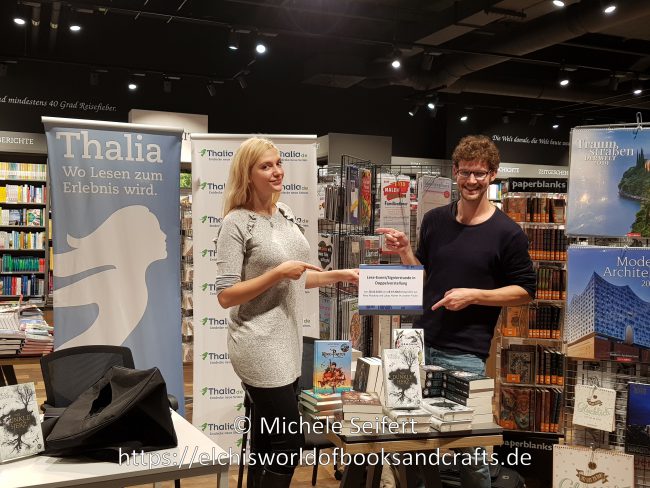Signierstunde – Thalia Hanau – 20-10-2018 – Nina MacKay – Lukas Hainer – Bücher – Wasserzeichen