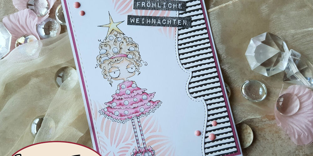 Stamping Bella - Oddball - Christmas Tree - Weihnachtskarte - Christmas