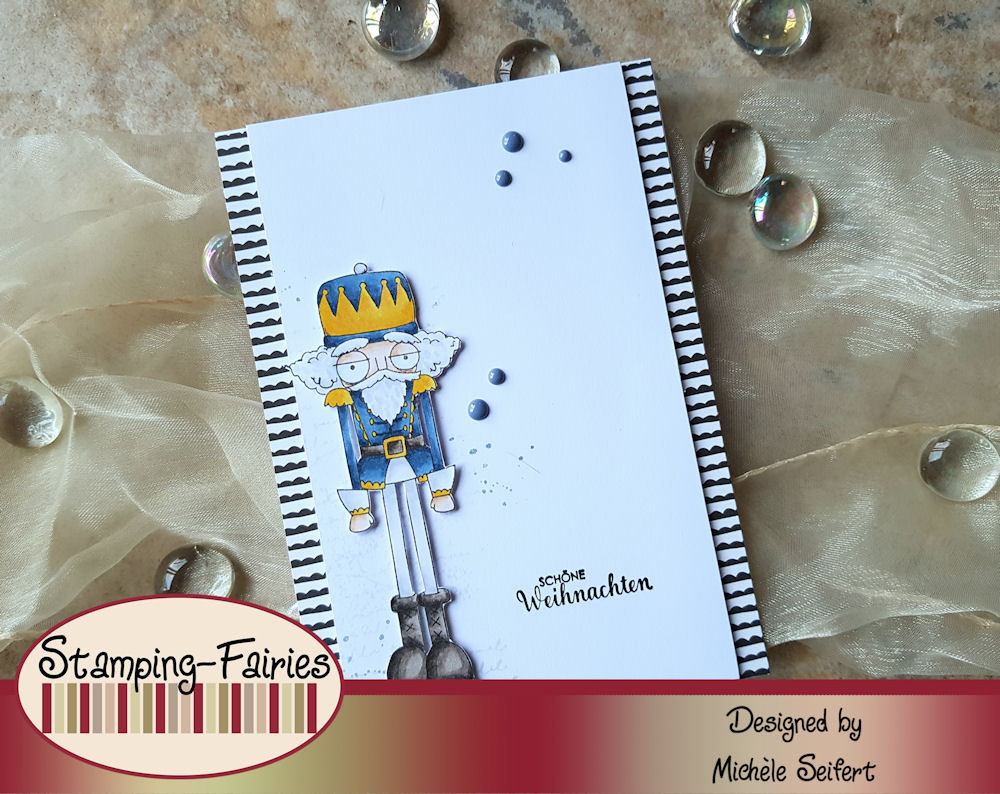 Stamping Bella - Oddball - Nutcracker - Stampin' Up! - Weihnachtsmix - Weihnachtskarte - Christmas Card