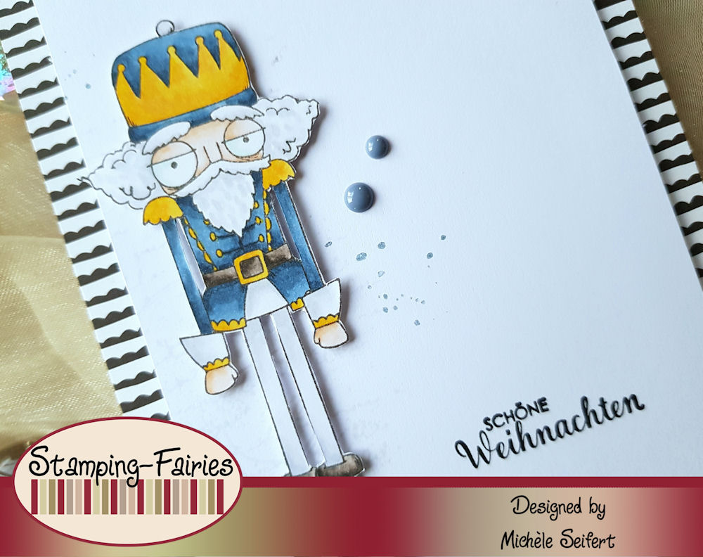 Stamping Bella - Oddball - Nutcracker - Stampin' Up! - Weihnachtsmix - Weihnachtskarte - Christmas Card