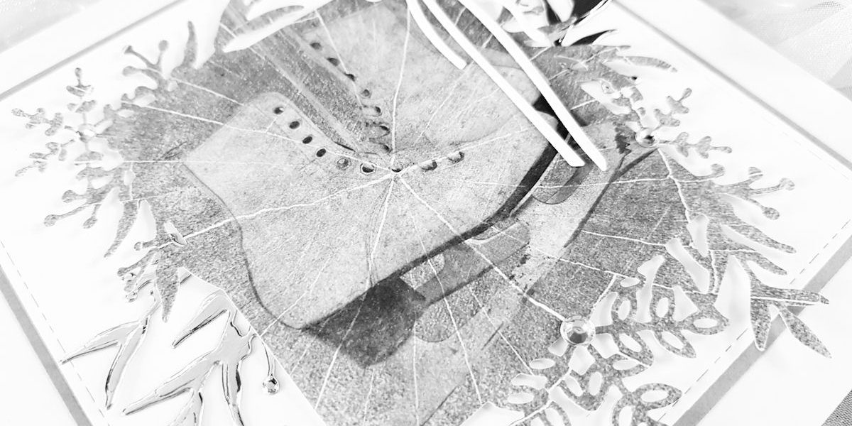 Studio Light Vintage Schlittschuhe – sw – Wasserzeichen 4 – 1200 Pixel Stampin' Up - SU - Frosted Frames - Frosted Foliage - Winterzweige - Winterrahmen - Dini Design - Fröhliche Weihnachten um die Ecke - Studio Light - Paper Pad - Zweige - Schneeflocken - Winter - Weihnachten - Weihnachtskarte - Christmas - Christmascard - Holzoptik