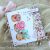 Stamping Bella - Bundle Girl with a Rose - Die-Namics - Stitched Triple Peek-a-Boo Window - Copics - Geburtstagskarte